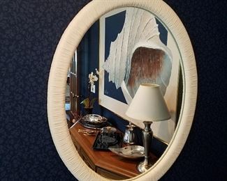 Oval mirror