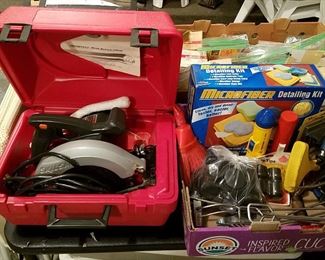 Tools and garage items