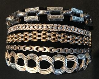 Sterling silver bracelets