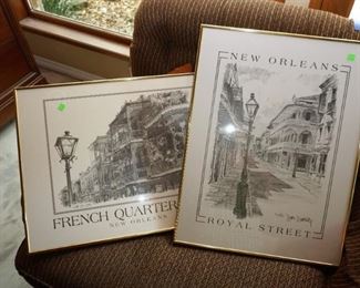 French Quarter New Orleans art prints