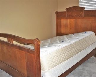Antique bed - mattress not included