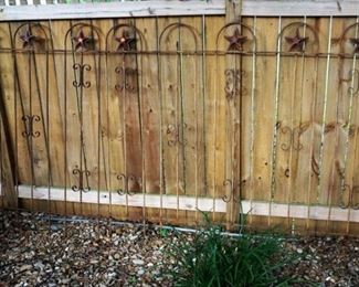 Metal fencing