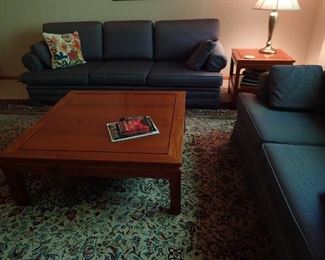 SOFA LOVESEAT  / SQUARE COFFEE / END TABLE / LAMPS