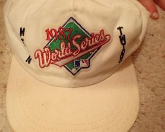1987 WORLD SERIES HAT
