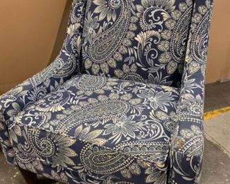 Paisley Blue Chair https://ctbids.com/#!/description/share/186815