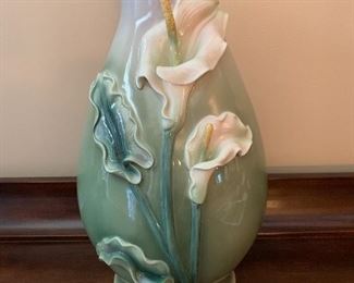 Franz Porcelain Flower Vase “ Calla Lilly”