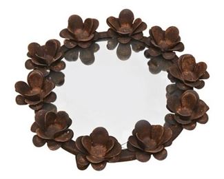 9. Decorative Metal Mirror