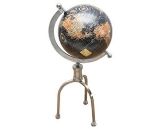 24. Art Deco Style Table Top Decorative Globe