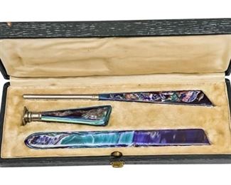 104. English Gentlemens Writing Case