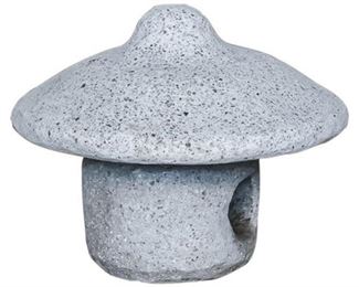 146. Cement, Outdoor Candle Holder