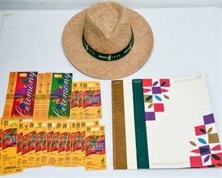 184. Mixed Collection 1996 Atlanta Olympics Tickets Programs Coins