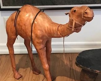 Leather camel