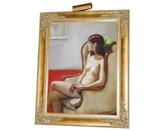 17. CHATOV, Marc American 1953 Female Nude