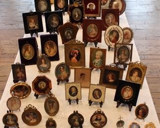 Handpainted Miniature Portraits