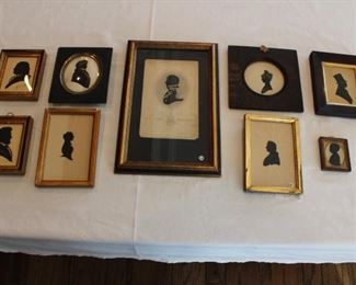 Miniture Silhouette Portraits