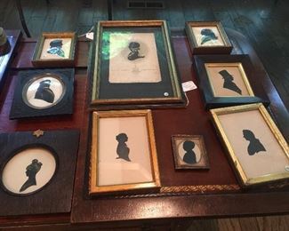 Silhouette portraits