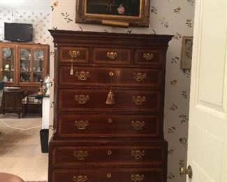 Hardin Maple Chest on Chest