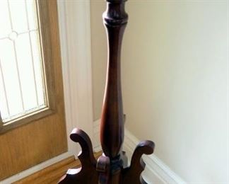 Marble Top Pedestal Plant Stand 36" H x 14.5" Around