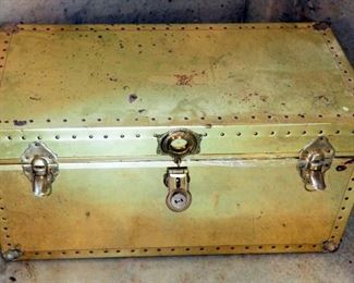 Metal-like Foot Locker, 16" x 32" x 16"