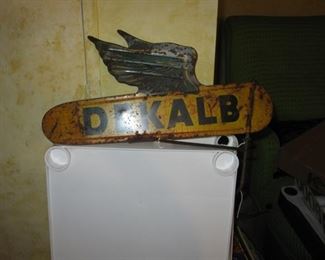 Old DEKALB sign