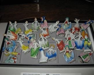 Small art deco type figurines made in Japan and Occupied Japan 