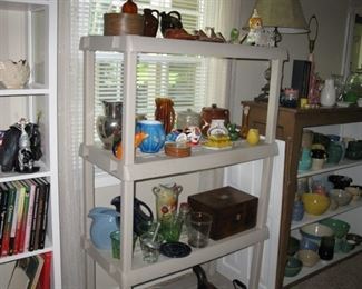 Pottery and miscellaneous   1870 sewing box