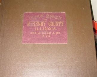 1892 McHenry County Plat book