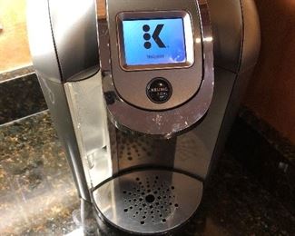 Keurig Coffee Machine.  Also have a K-Cup Organizer.