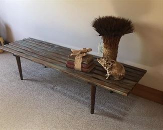 Vintage re-purposed bench