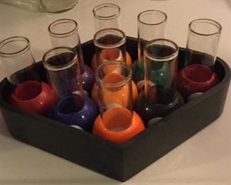 Pool Ball Shot Glasses