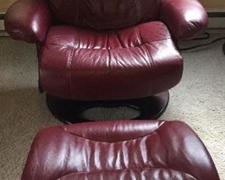 Recliner Chair & Footstool 