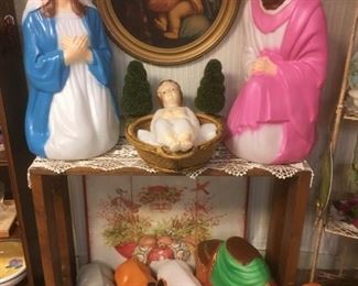 vintage blow molds