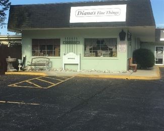 Park in back of store and use side-door entrance.