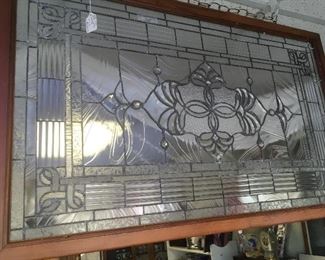 leaded glass window