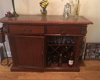 Solid Wood Bar