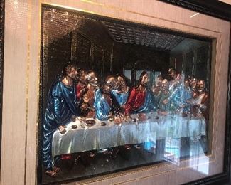 THE LAST SUPPER FRAMED ART