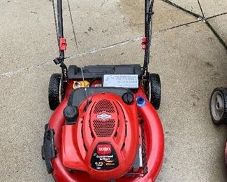 TORO 22” 6.75 190 CC LAWN MOWER
