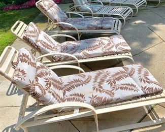 Set of 6 Patio Lounge Chairs