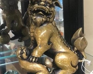  Bronze Foo dog 