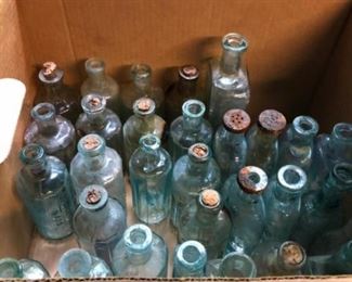 Assorted Medium Size Medicine Bottles