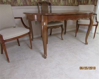 Lovely dining table with chairs