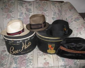 vintage men's hats