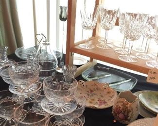 Waterford....bowls and glasses...from the 60's