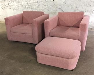Pink Club Chairs