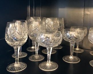 Crystal glassware 