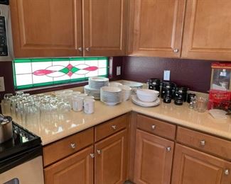 Dishes and canisters