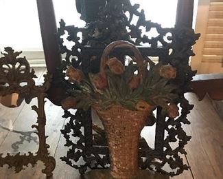 Lots of doorstops and frames of all types