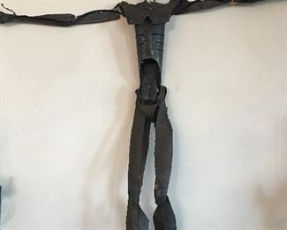 Wonderful Brutalist sculpture of Jesus. Large.