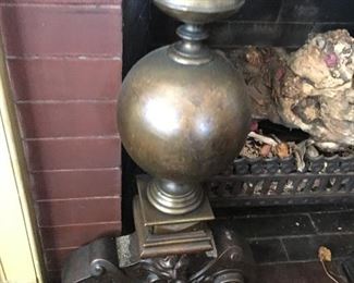 Very large pair of Andirons