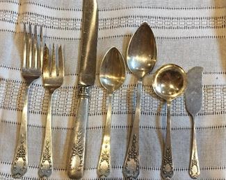 Silver flatware
